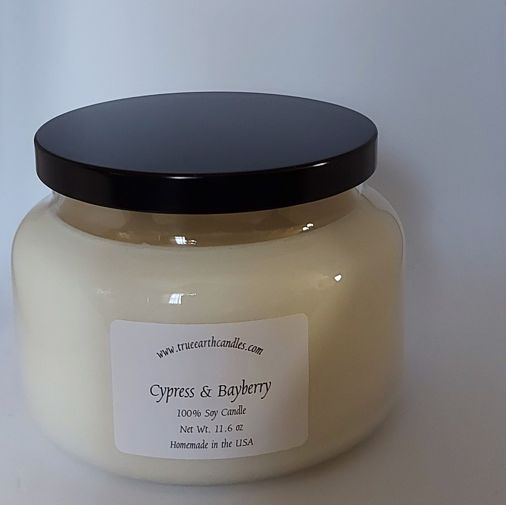 Nature cypress bayberry soy candle